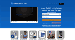 Desktop Screenshot of englishclass101.com